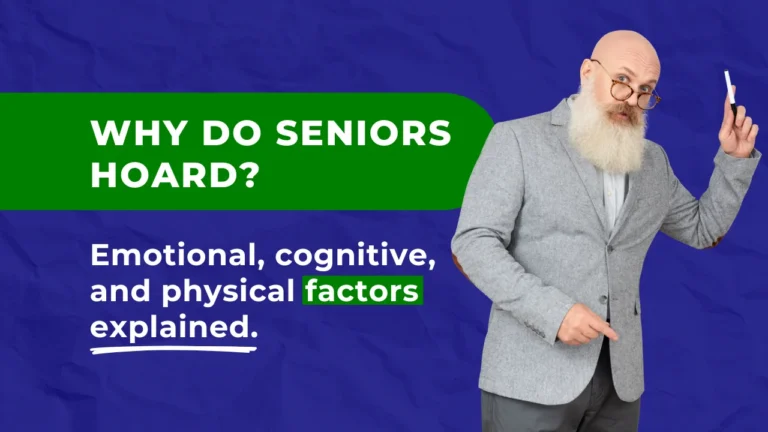 Hoarding can worsen with age due to emotional, cognitive, and physical challenges, making intervention and support essential.